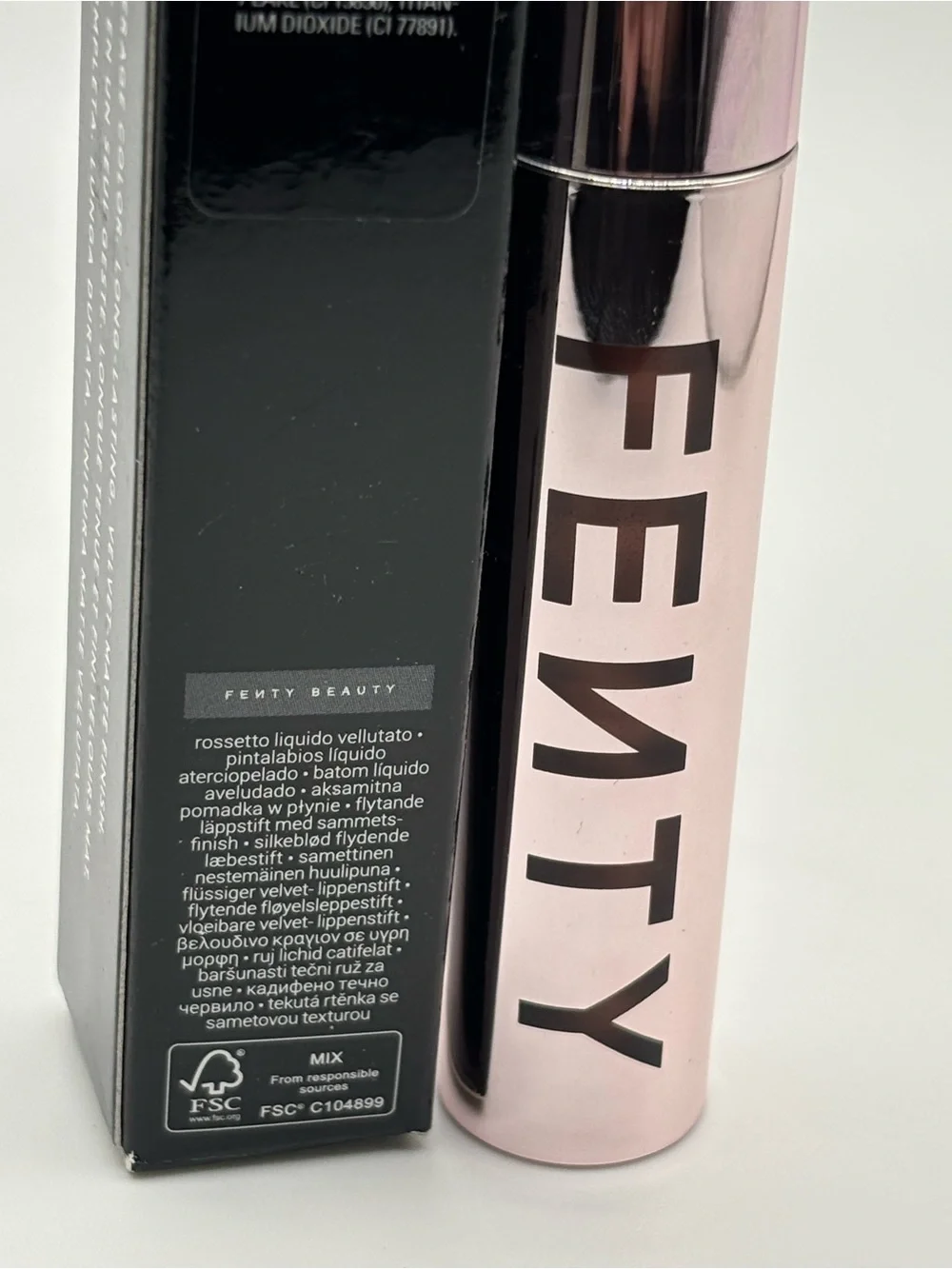 Fenty Beauty Fenty Icon Velvet Liquid Lipstick Truth Fairy 09 Full Size